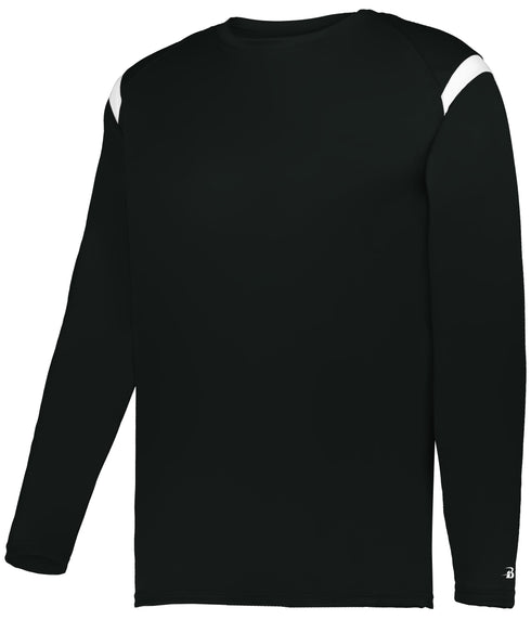 Badger Sport Youth On The Rise Long Sleeve Tee